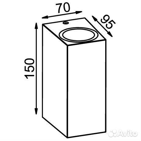 Светильник уличный