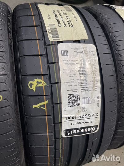 Continental SportContact 6 235/35 R19 91Y