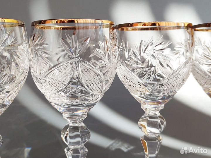 Набор хрустальных бокалов Bohemia \ 6 шт
