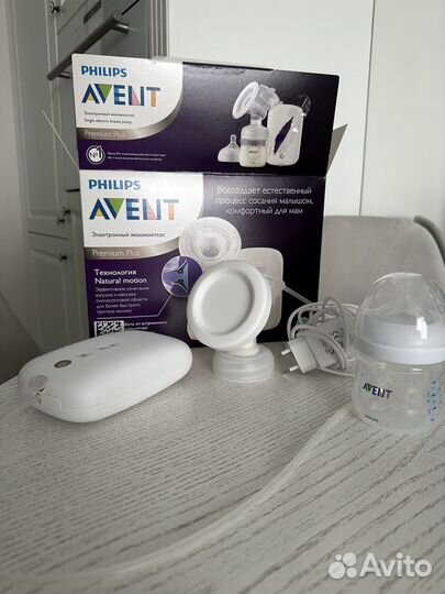 Молокоотсос avent Premium электрический