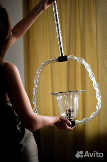 Подвесной светильник Barovier&Toso, Италия, 1940е