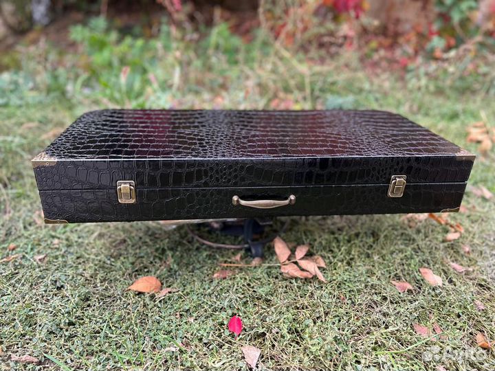 Шашлычный набор №10. / коричневый велюр