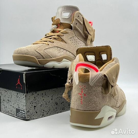 Кроссовки Travis Scott x Air Jordan 6 Retro