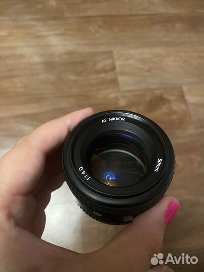 Объектив nikon 50mm f 1.4d nikkor