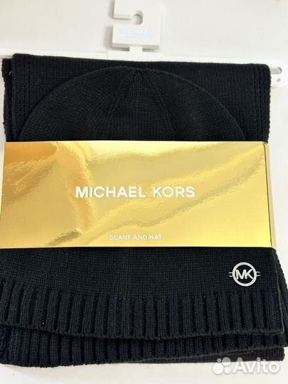 Комплект шапка и шарф женские