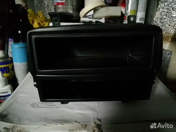 Заглушка штатная магнитолы лада Веста