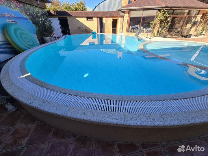 Копинговый камень для бассейна