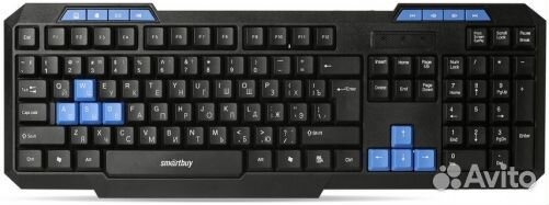 Клавиатура Проводная USB мультимедийная SmartBuy