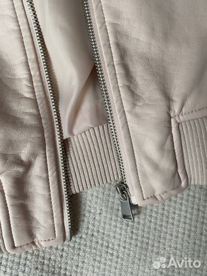 Куртка кожаная на подростка