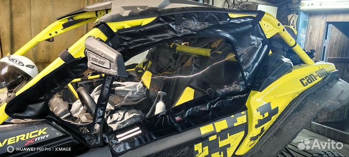 Brp maverick x3 мягкие окна мягкие стекла