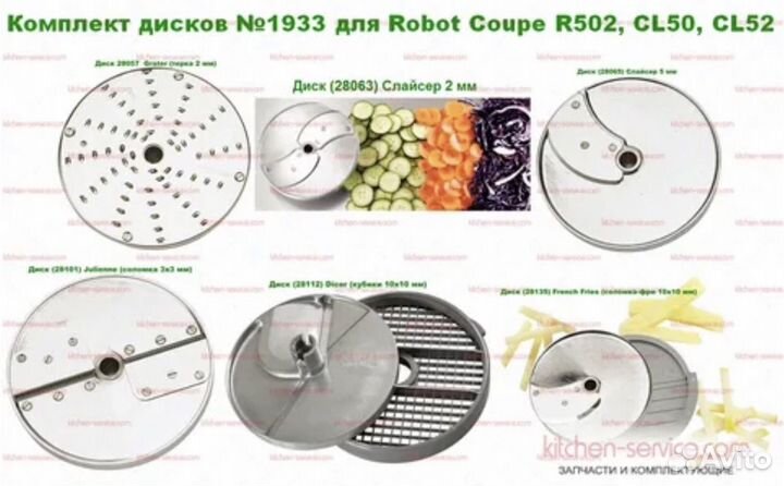 Набор дискrobot coupe 1933W mineral+ CL50/52/R502