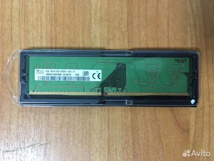 Оперативная память DDR4 4GB Hynix. Гарантия 12мес