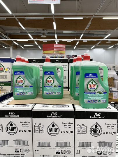 Фэйри 5литров Финляндия лимон алое