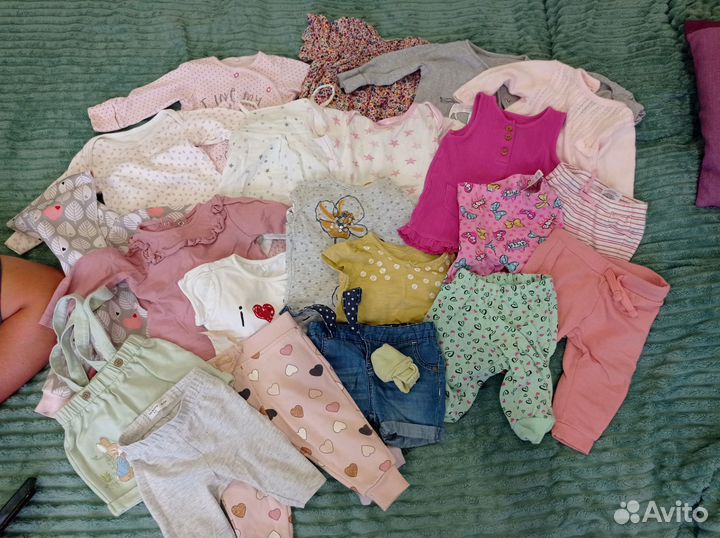 Пакет вещей для новорожденного до 6 месяцев