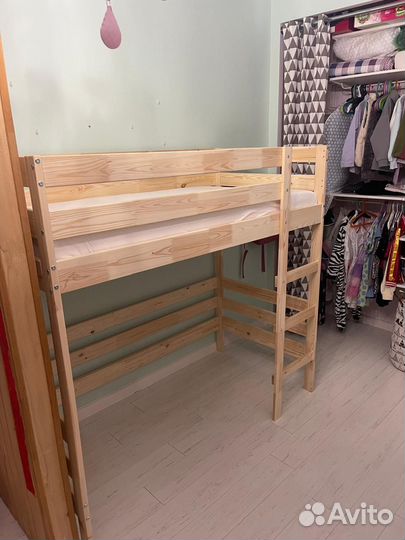 Детская кровать чердак