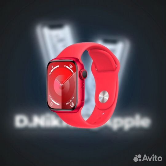 Apple watch series 9 45mm red