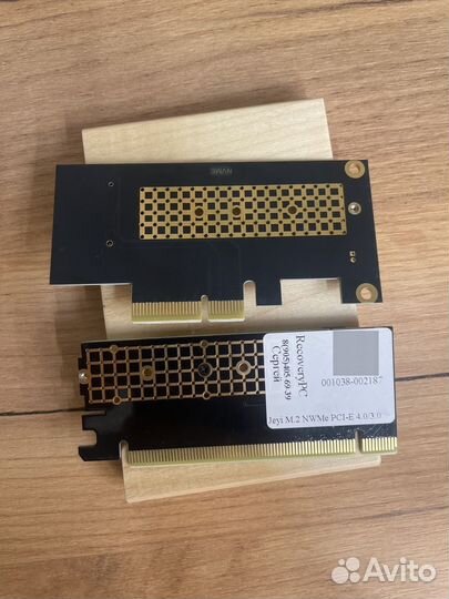 PCI E x4 на SSD M2 переходник