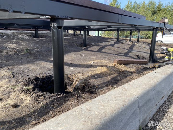 Винтовые сваи под ключ