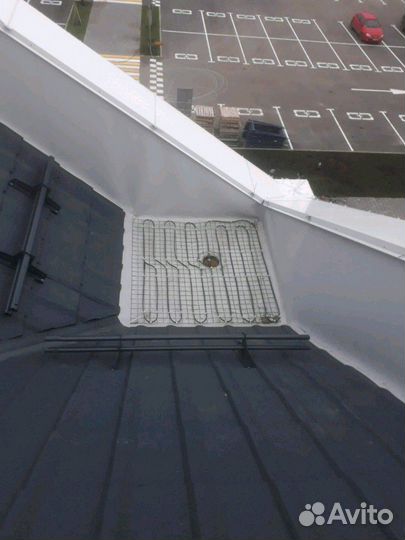 Обогрев кровли, водостоков, желобов, труб, бетона