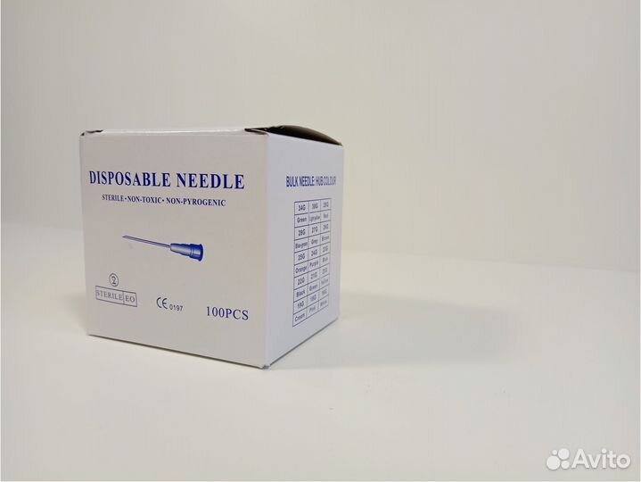 Иглы иньекционные нано 32G*4