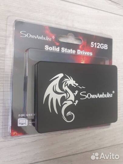 Новый SSD 512 GB