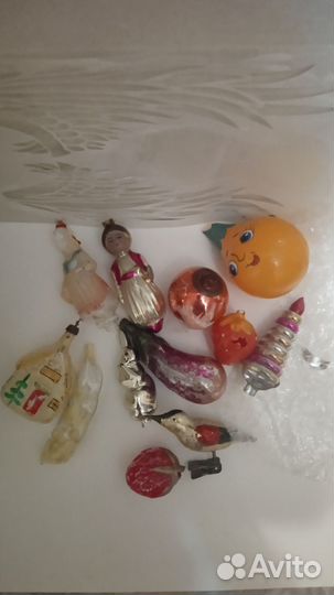 Елочные игрушки СССР в реставрацию