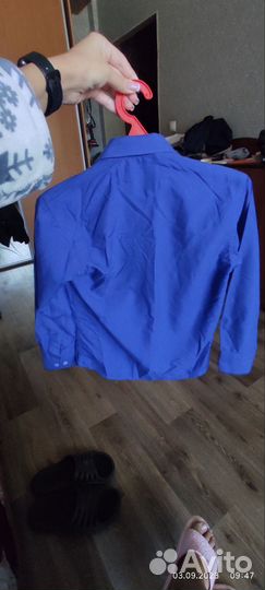 Рубашка школьная