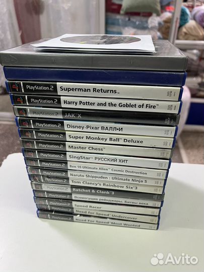 Лицензионные игры ps2