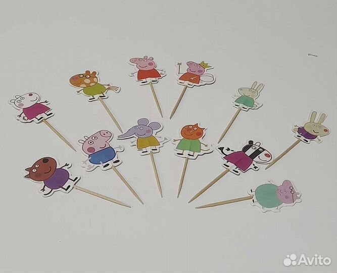 Топперы Свинка Пеппа