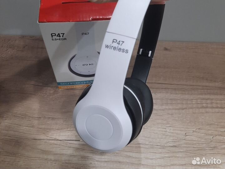 Наушники беспроводные игровые с микрофоном