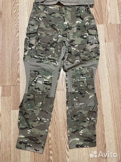 Военная форма мультикам штаны рубашка xl