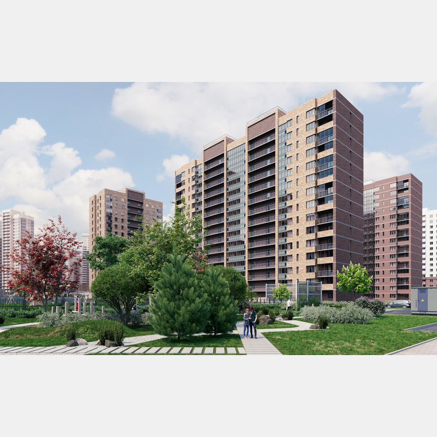 1-к. квартира, 35,2 м², 3/27 эт.