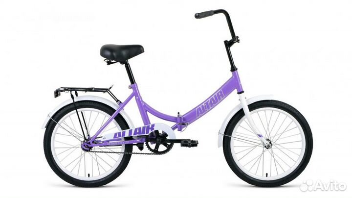 Велосипед складной altair City 20 фиолетовый