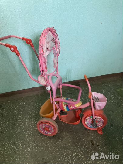 Детский трехколесный велосипед
