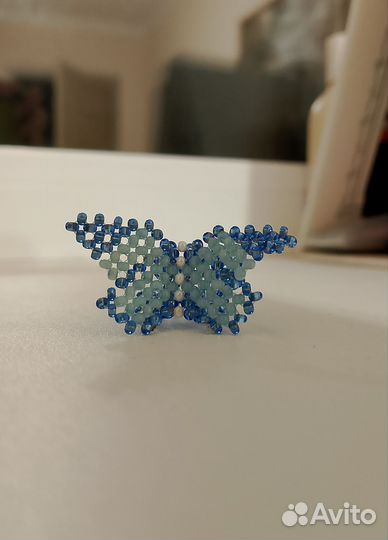 Кольцо из бисера