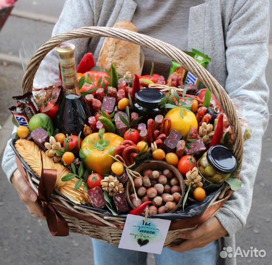 Съедобный букет/колбасный/мужской с доставкой
