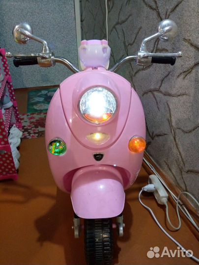 Детский мотоцикл на аккумуляторе бу