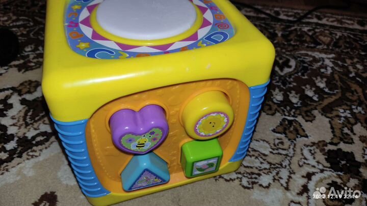 Кубик Baby go свет музыка