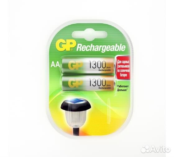 Акб AA 1300mAh GP в наборе 2 шт
