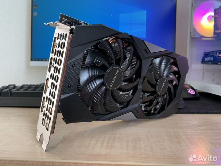 Видеокарта Gigabyte RTX 2060 Gaming OC 6GB