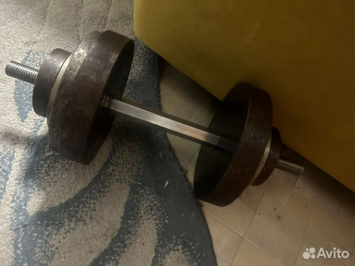 Гантели разборные