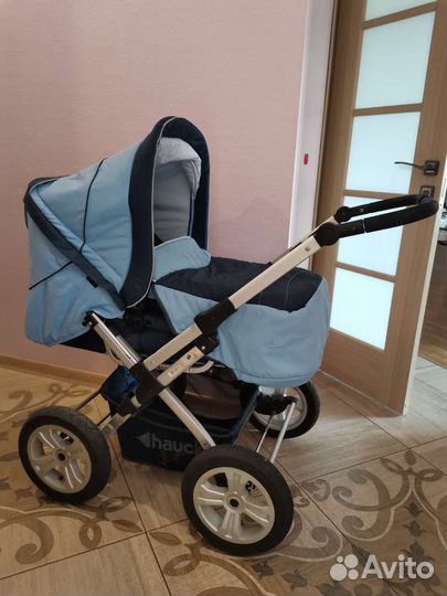 Коляска-трансформер Hauck Montana Air голубая