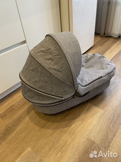 Коляска stokke trailz люлька и прогулочный блок