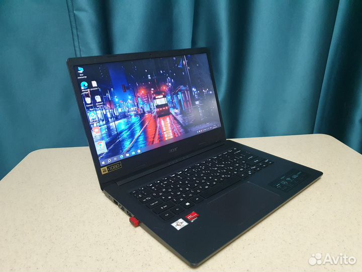 Свежий Acer Fullhd Athlon Silver/SSD/8GB