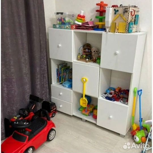 Стеллаж Кубик В-1 в разных цветах