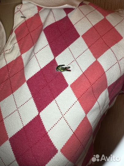 Lacoste polo женское