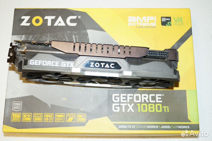 Видеокарта Zotac AMP Extreme GTX 1080Ti