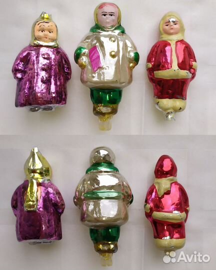 Ёлочные игрушки СССР