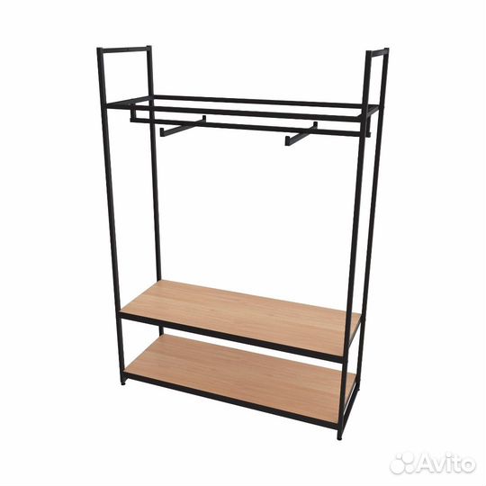 Стеллаж для одежды в стиле Лофт A17120-08-чдс (170