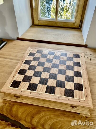 Шахматы деревянные дубовые